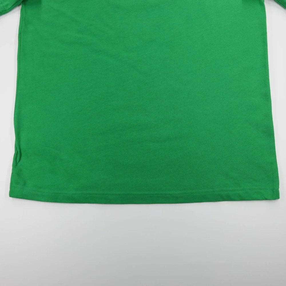 Adidas Originals Men's Crew Neck Short Sleeve Adicolor Trefoil Tee Green Size L - Picture 6 of 8